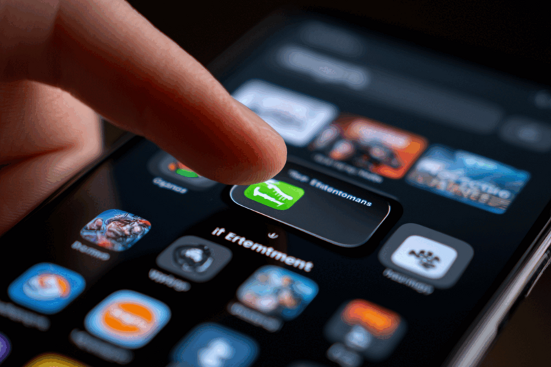 Mobile app interface showing smooth navigation and features